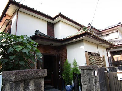 塗装前の外壁