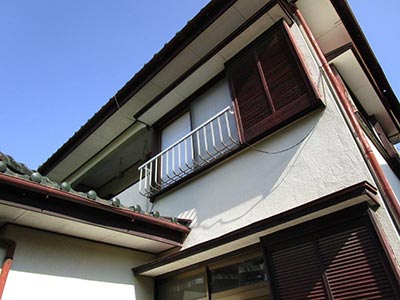 塗装前の外壁