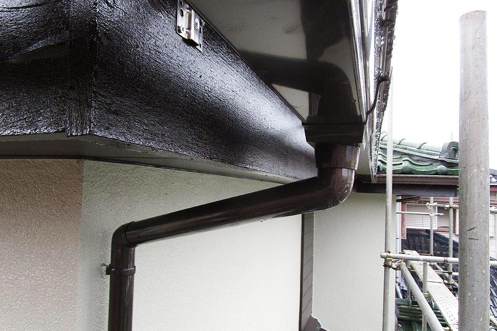 塗装後の鼻隠し
