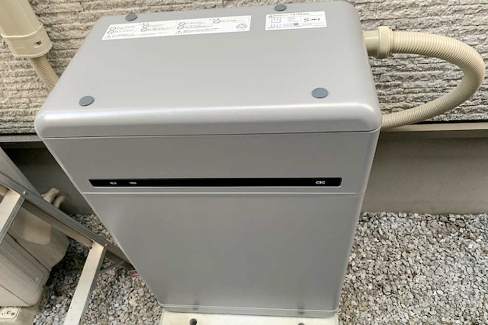 設置後の蓄電池