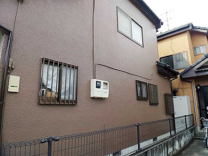 塗装後の外壁