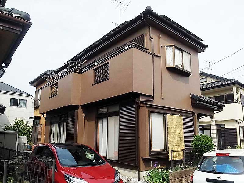 塗装後の外壁
