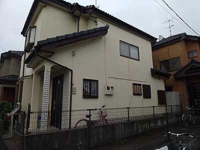 塗装前の外壁