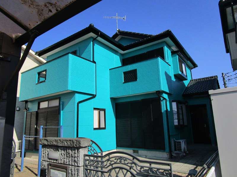 塗装後の外壁