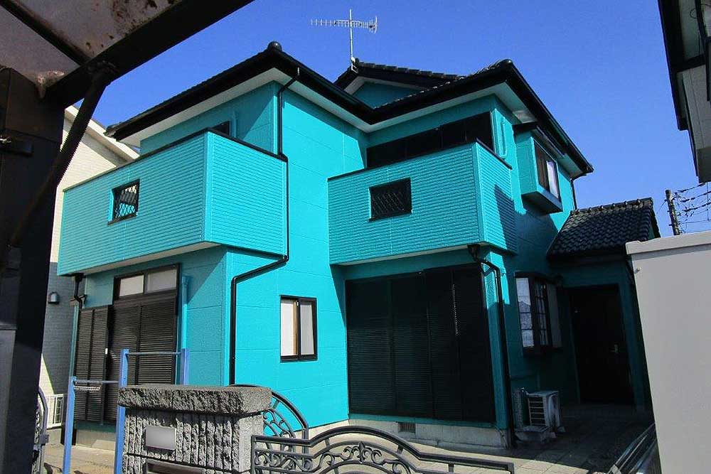 塗装後の外壁