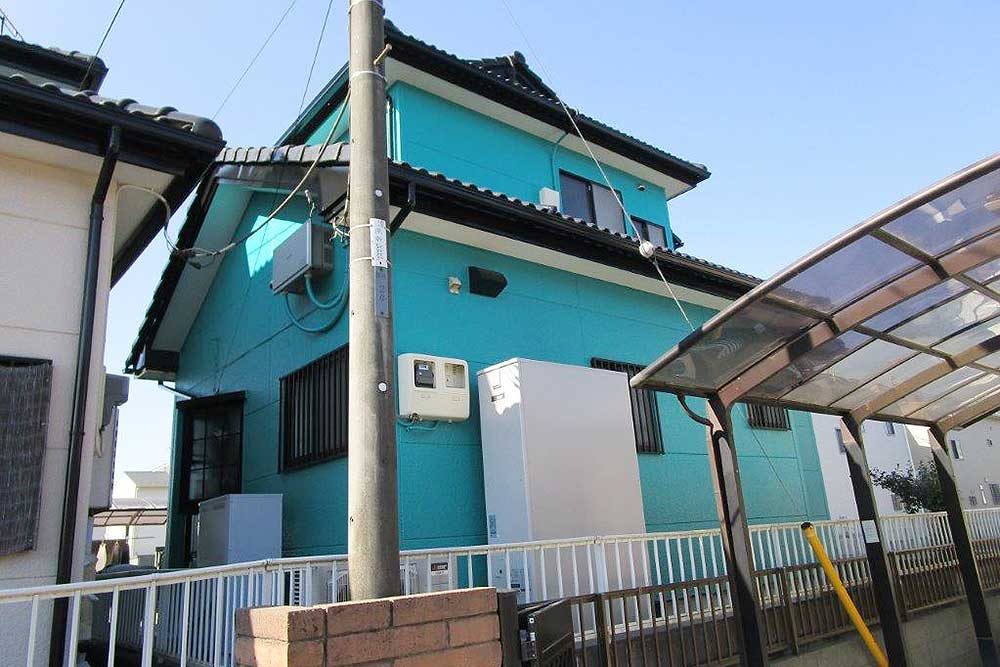 塗装後の外壁
