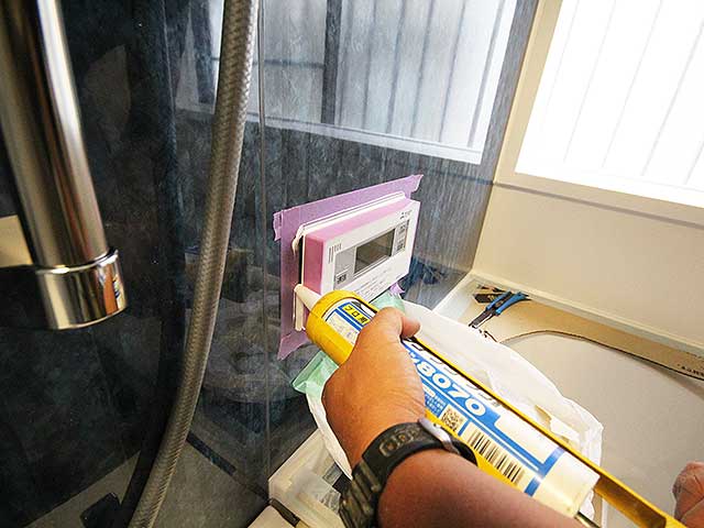 リモコンの取り付け