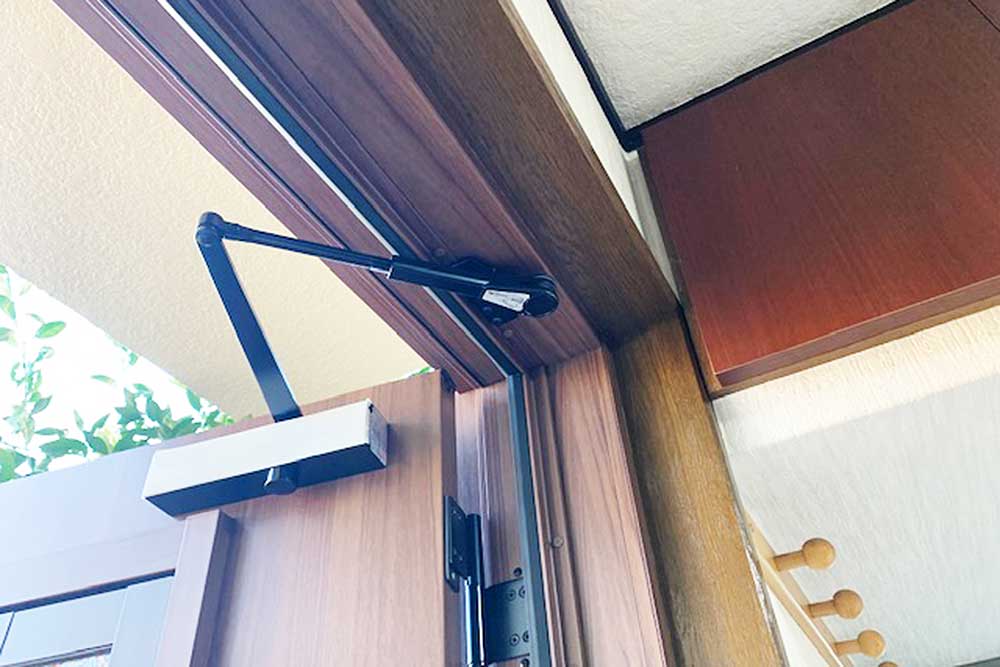 交換後の玄関ドア