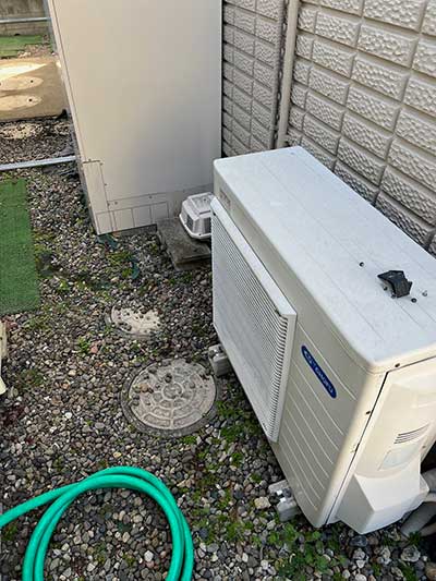 交換前のエコキュート