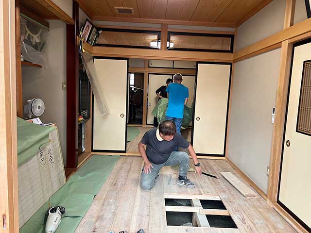 和室の開口