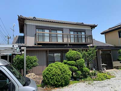 塗装前の外壁