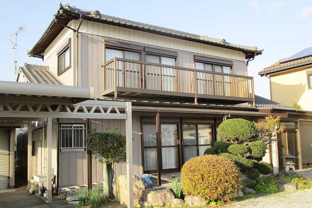 塗装後の外壁