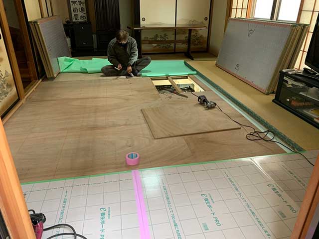 和室開口
