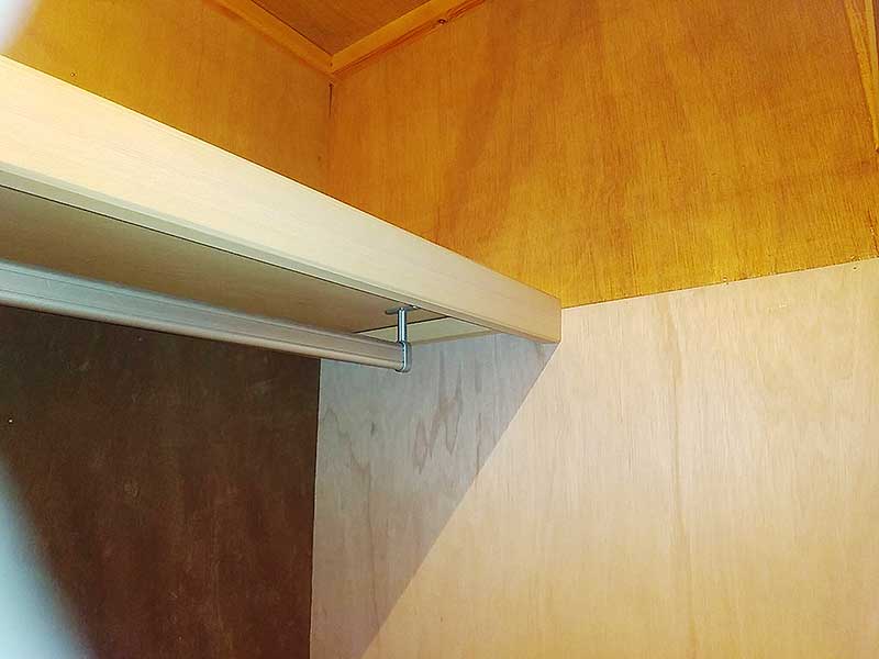 施工後の押入