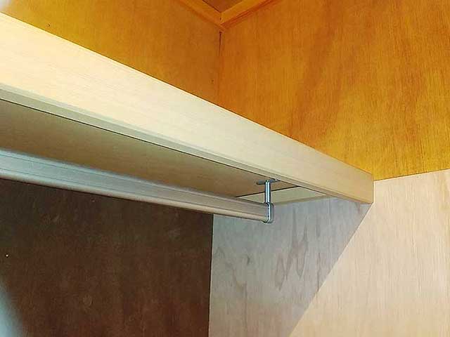 棚の取り付け