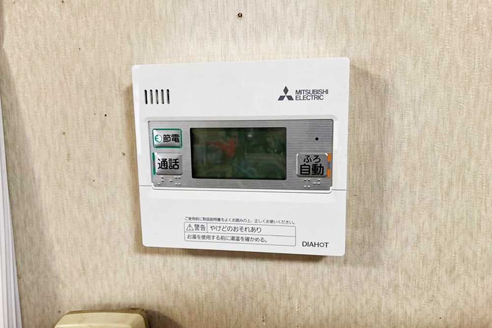 設置後のキッチンリモコン