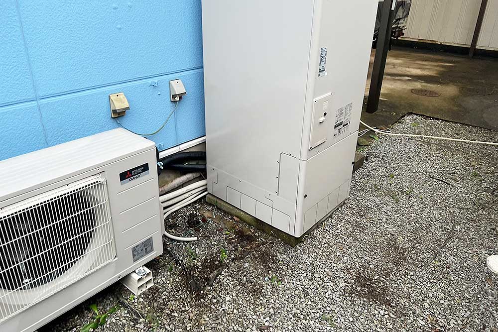 交換後のエコキュート