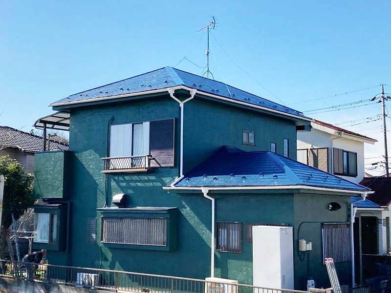 塗装後の外壁