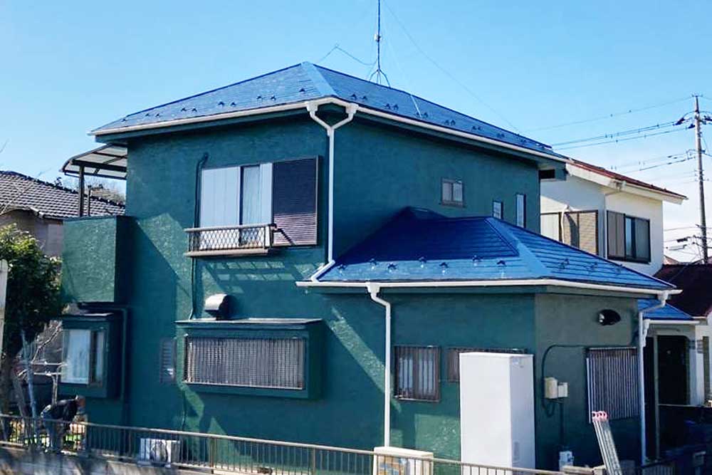 塗装後の外壁
