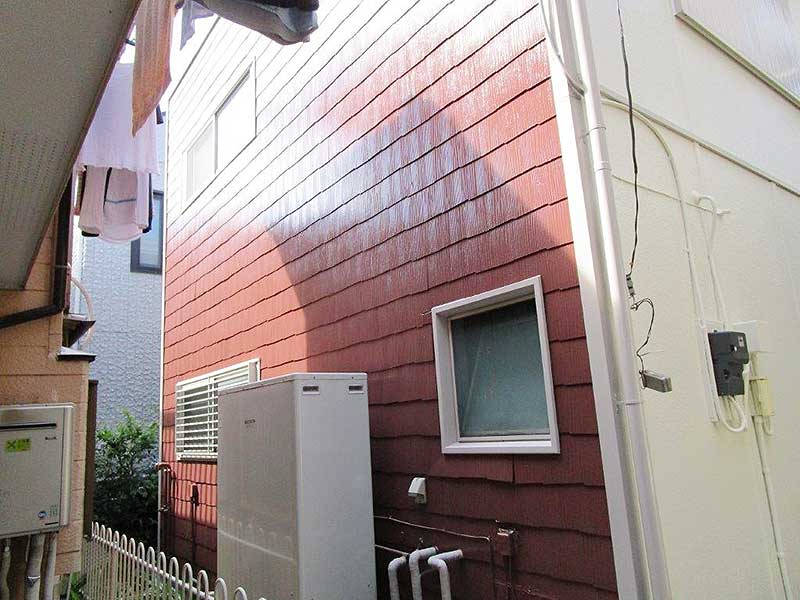 塗装後の外壁