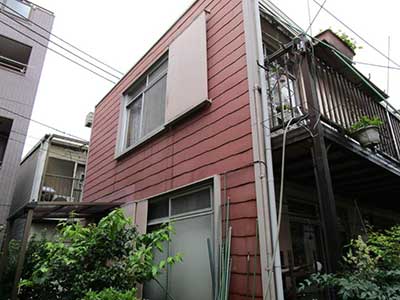 塗装前の外壁