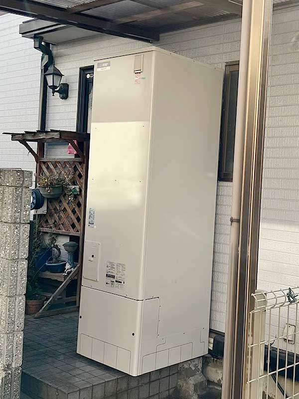 交換後のエコキュート