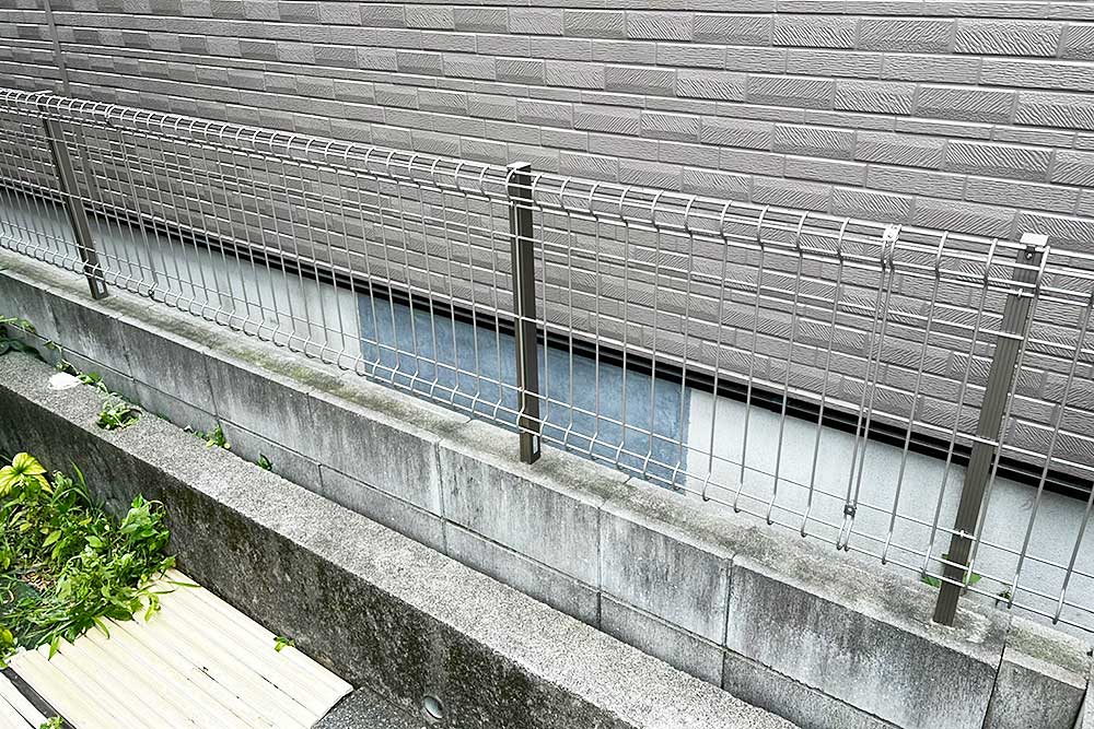 施工後の外基礎