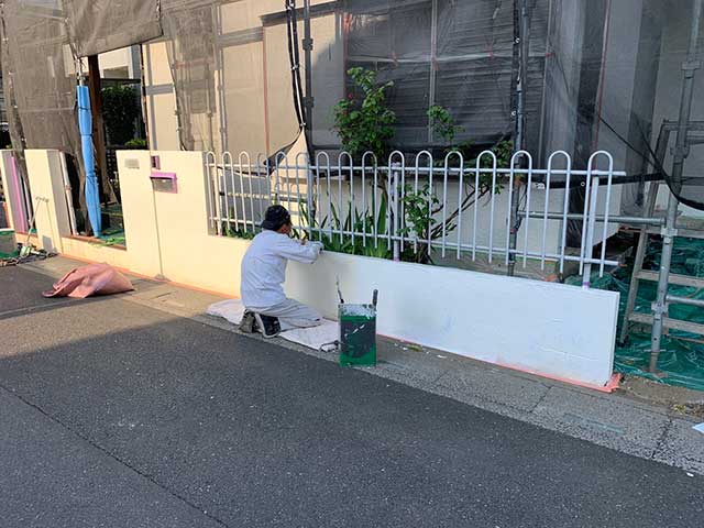 ブロック塀