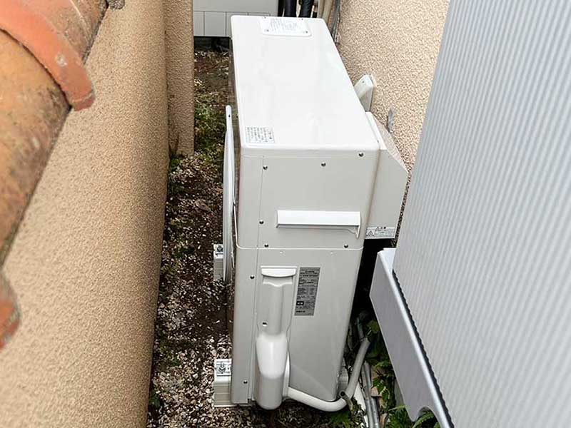 交換後のエコキュート