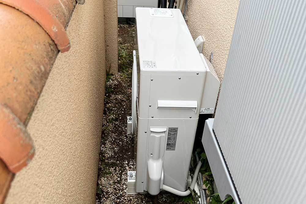 設置後のエコ暖