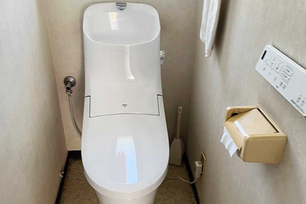 設置後のトイレ
