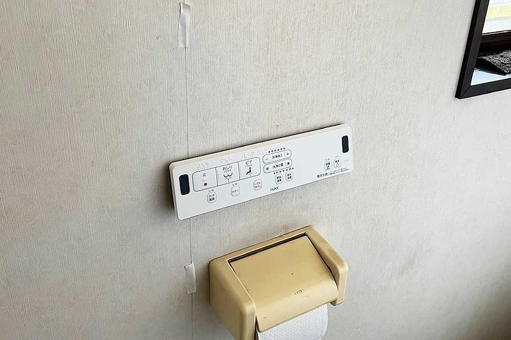 設置後のトイレリモコン