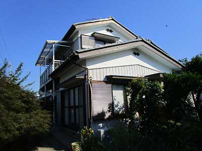 塗装前の外壁
