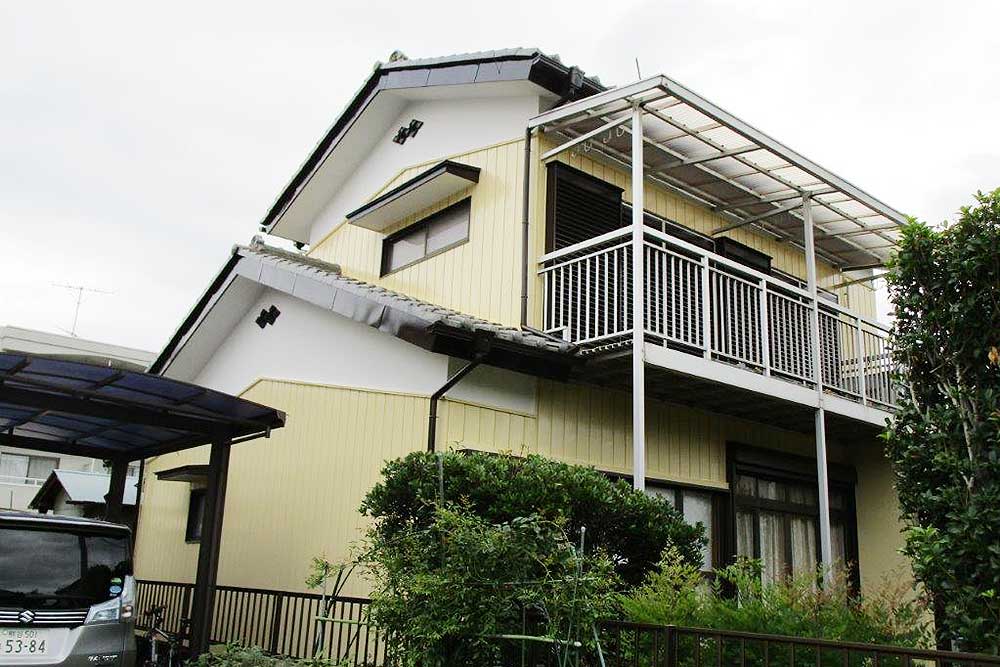 塗装後の外壁