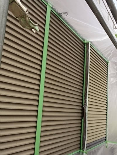 塗装前の雨戸