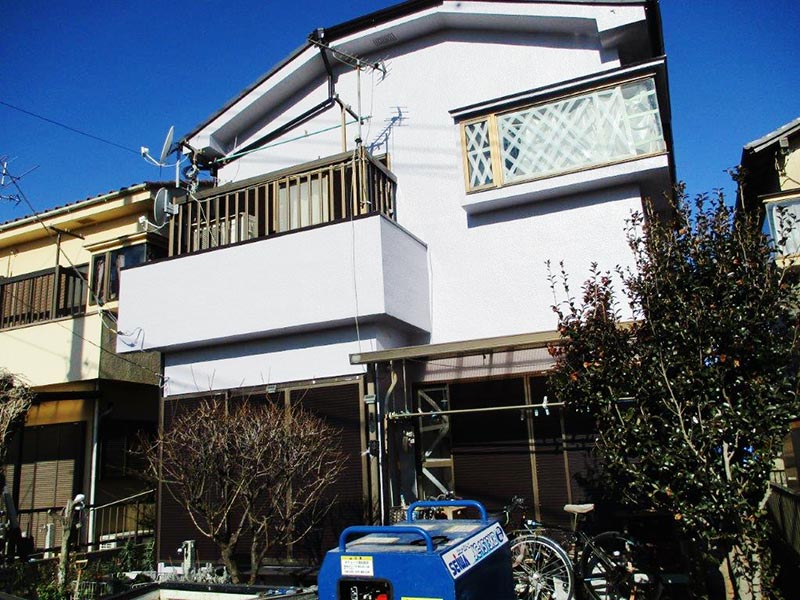 塗装後の外壁