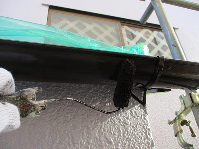 雨樋の塗装