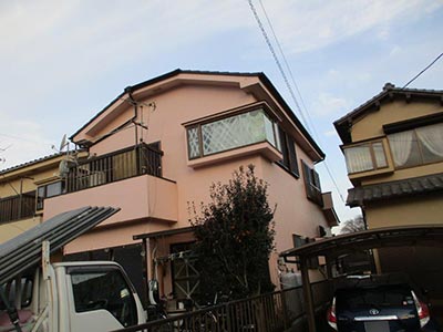 塗装前の外壁