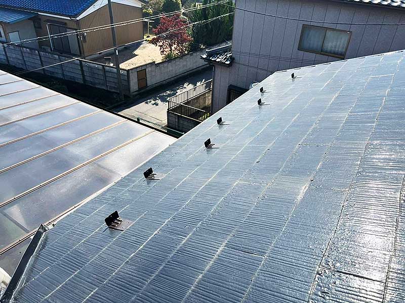 施工後の屋根