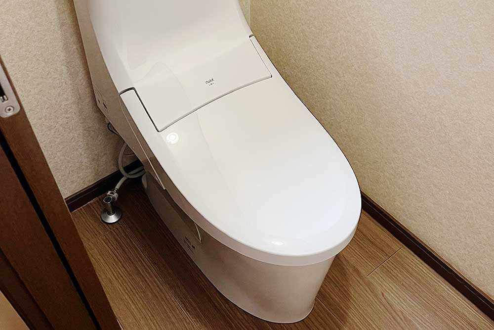 設置後のトイレ