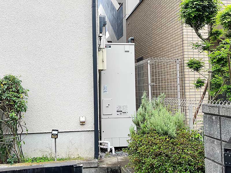 交換後のエコキュート