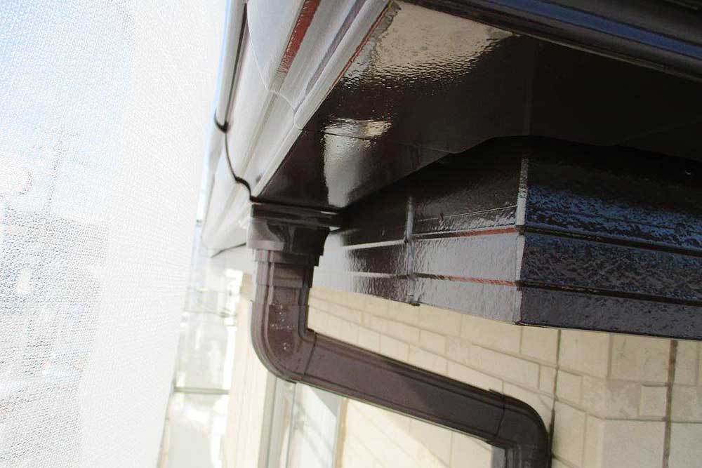 施工後の雨樋