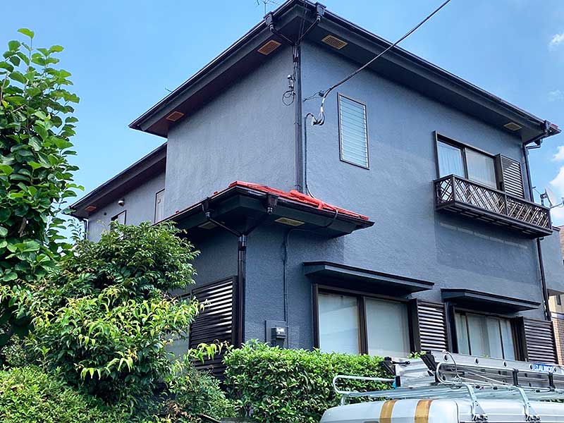 塗装後の外壁