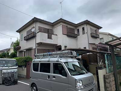 塗装前の外壁