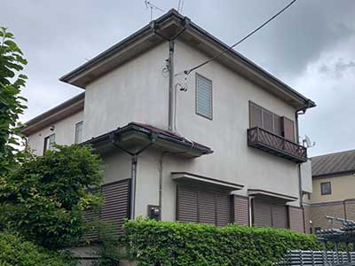 塗装前の外壁
