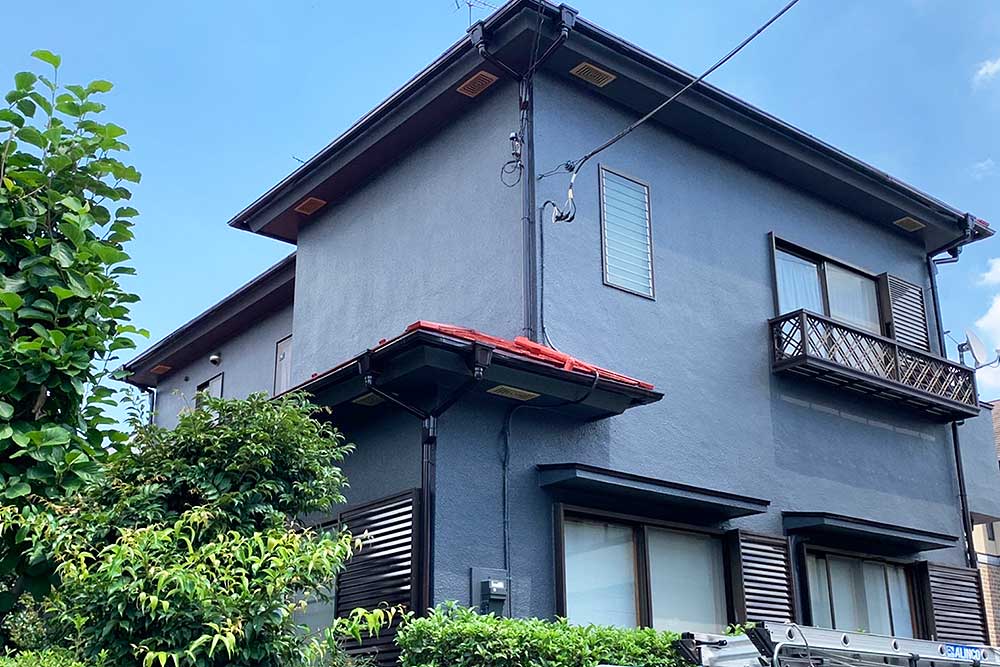 塗装後の外壁