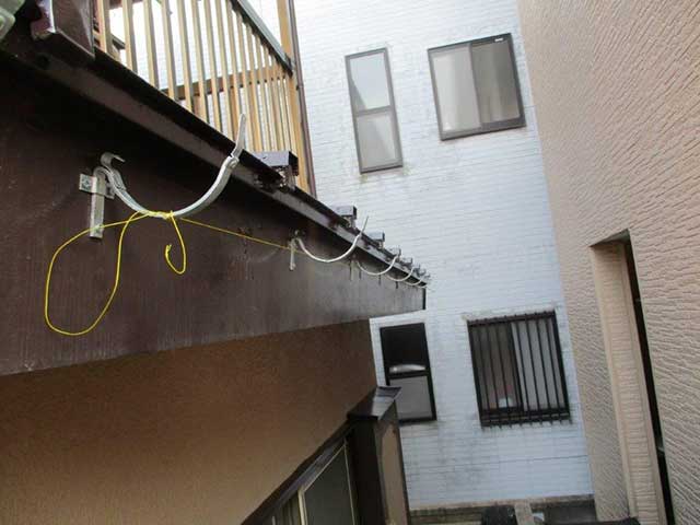 雨樋金具取付