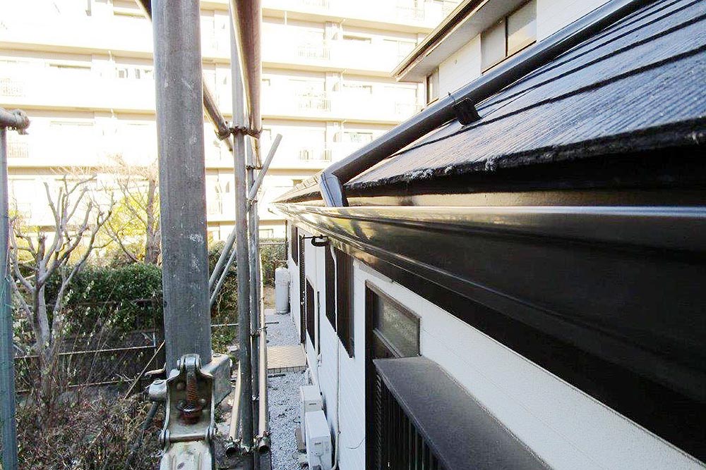 施工後の雨樋