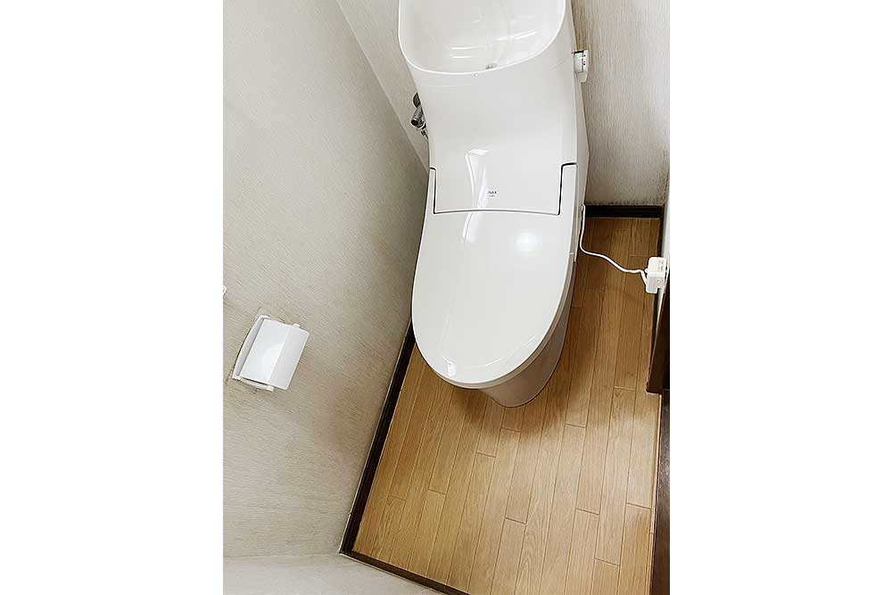 設置後のトイレ