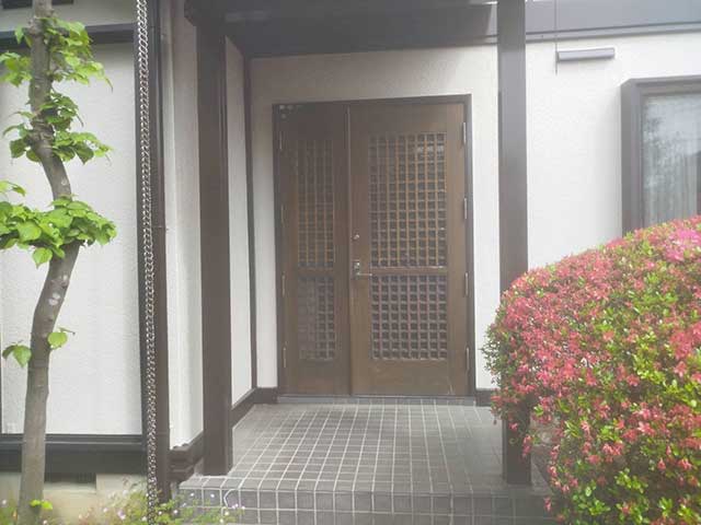 既存の玄関ドア